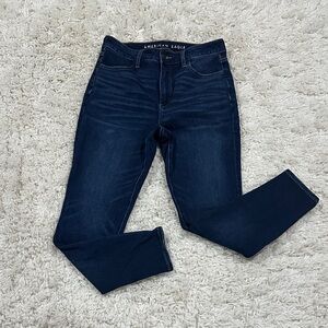 Women’s American Eagle Dark Indigo Skinny Jeans